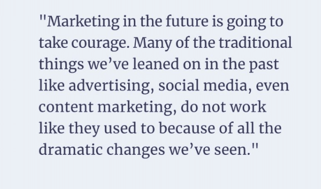 Mark Schaefer quote about marketing