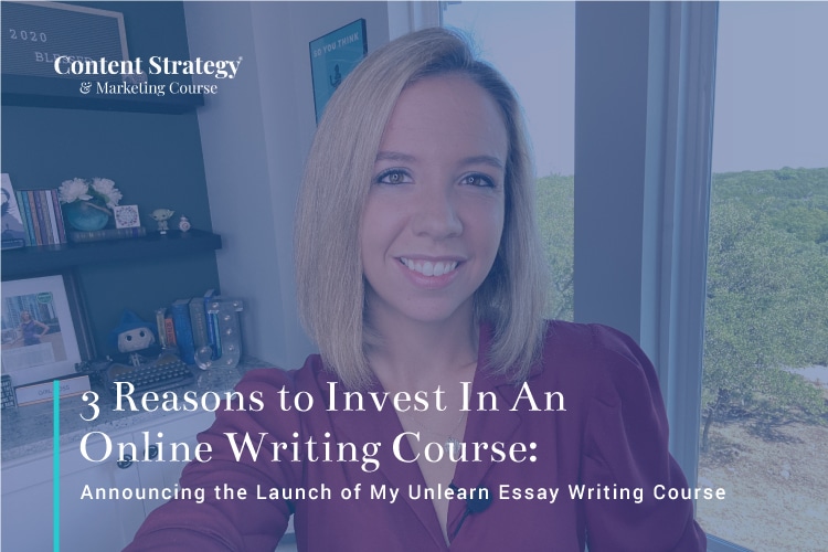 3 reasons to invest in an online writing course