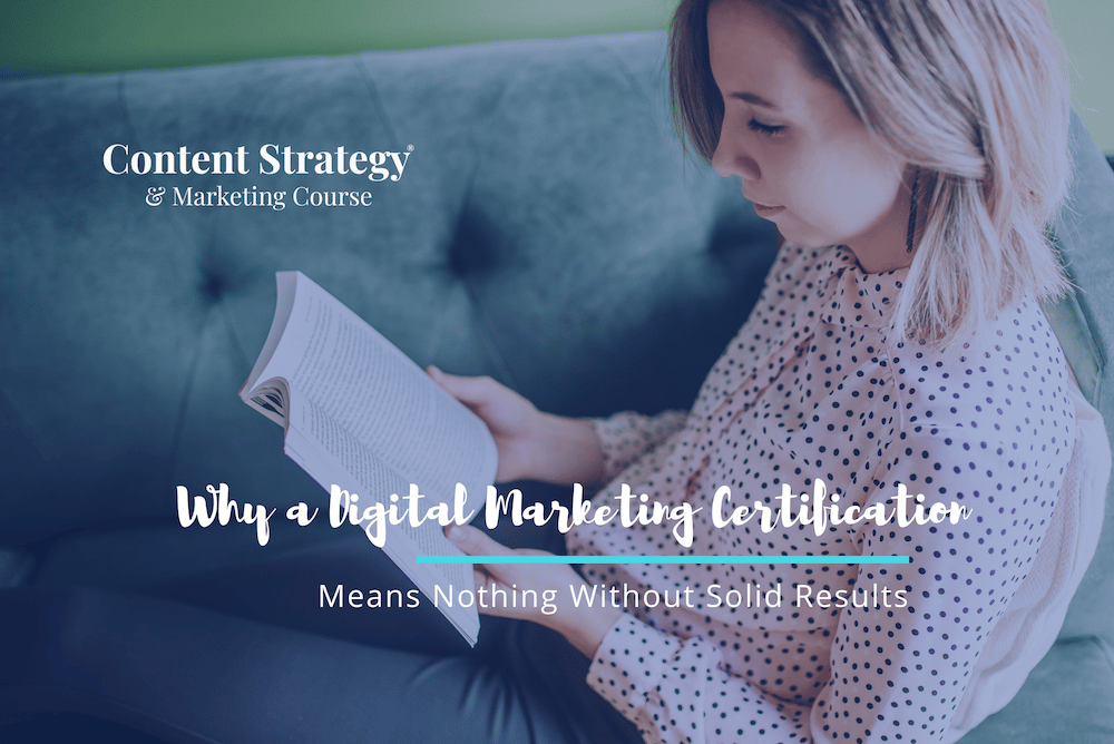 why a digital marketing certification course